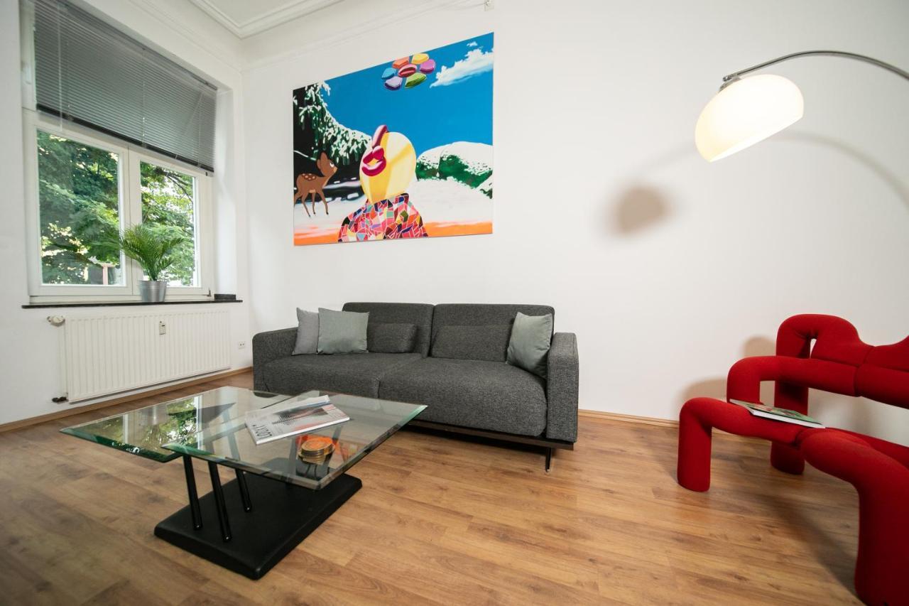 White 60 Qm Apartment - Zentral - Balkon - Messe Дюссельдорф Экстерьер фото